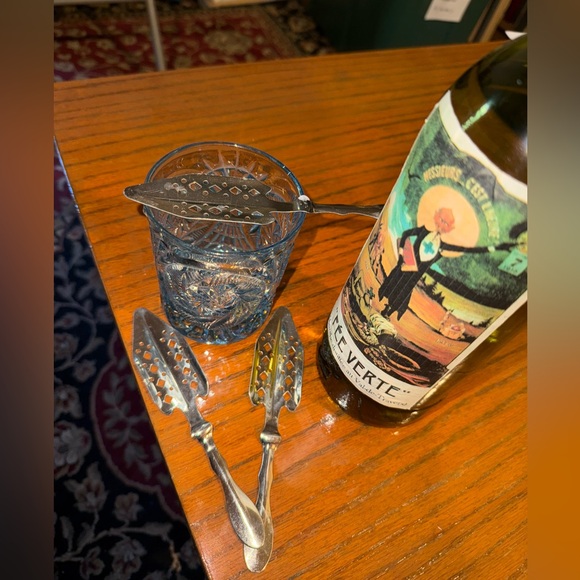 Absinthe Fée Verte & Three Absinthe Spoons! - Picture 2 of 6